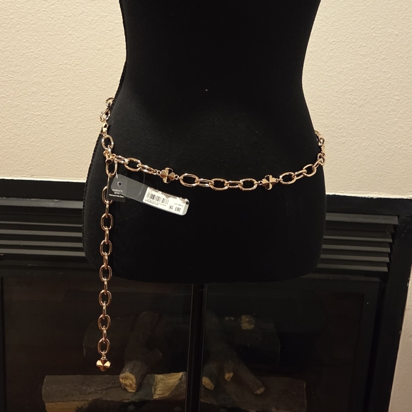 Kate Spade Flower Spade Chain Belt